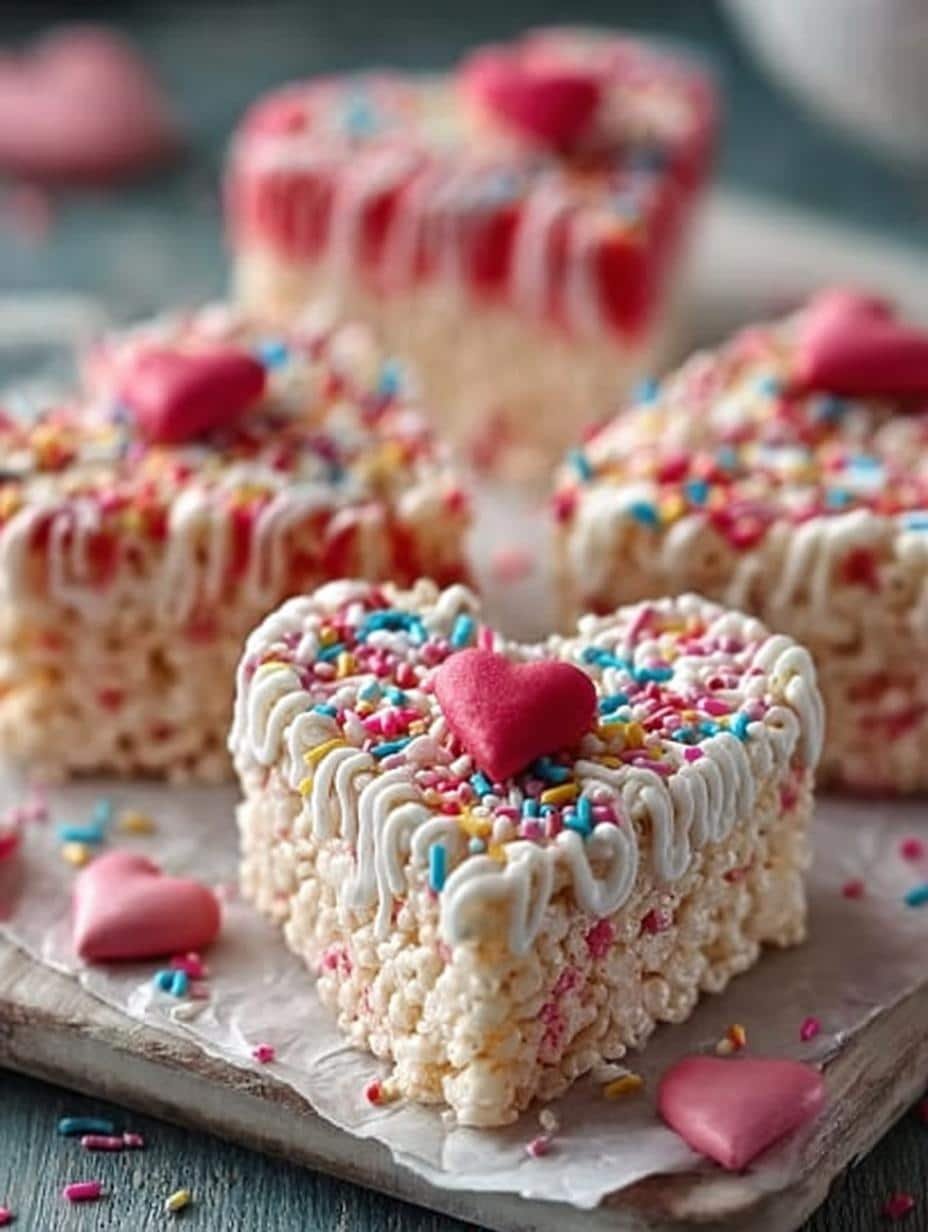 Heart Shaped Rice Krispie Treats: 12 Sweet Ideas - Heart Shaped Rice Krispie - main visual representation