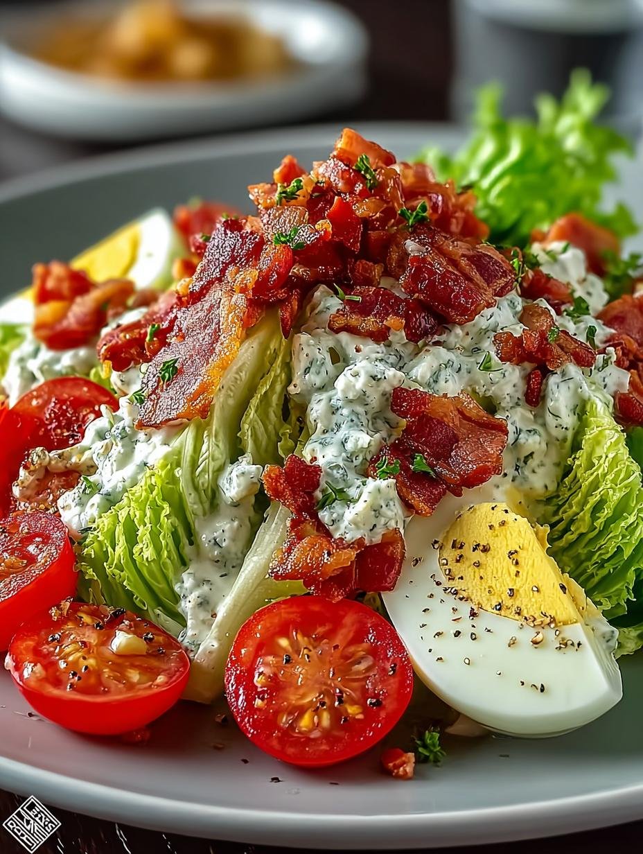 Loaded Wedge Salad