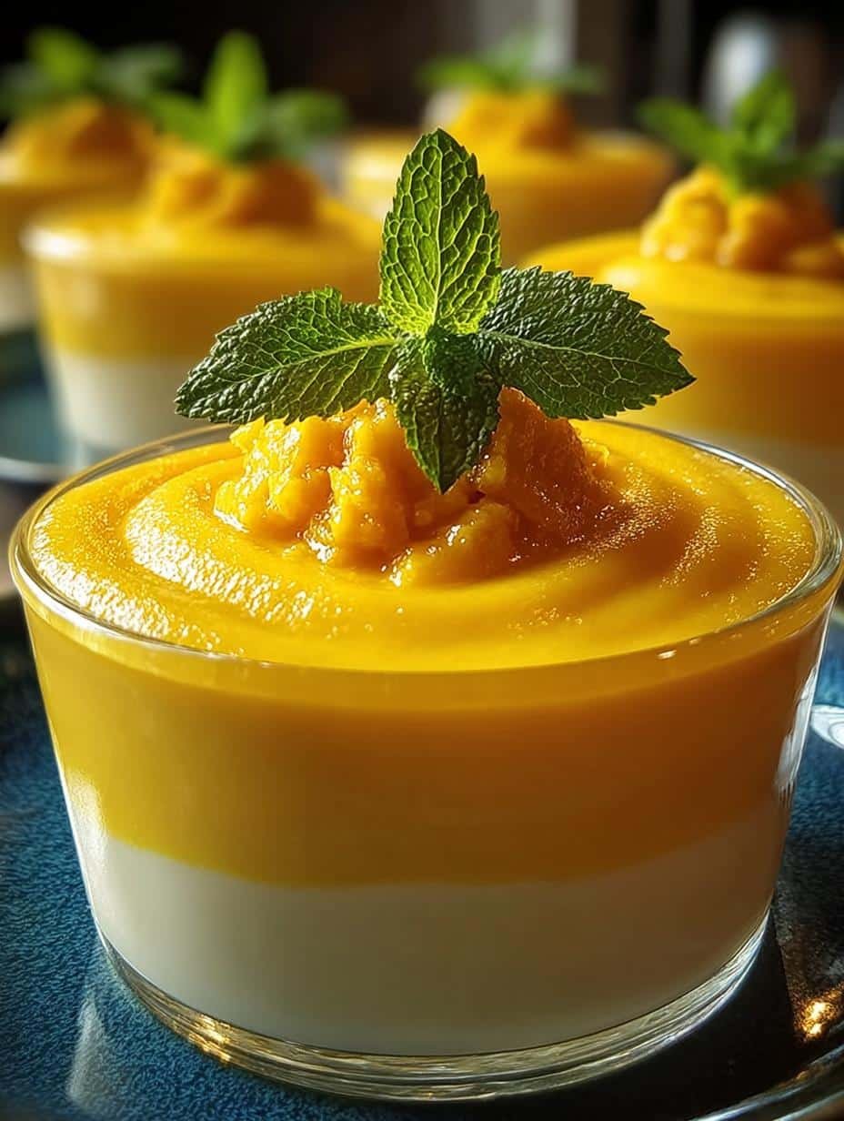 Delightful Mango Pudding: 5 Steps to Tropical Bliss - Mango Pudding - main visual representation