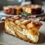 Maple Apple Ricotta Cake