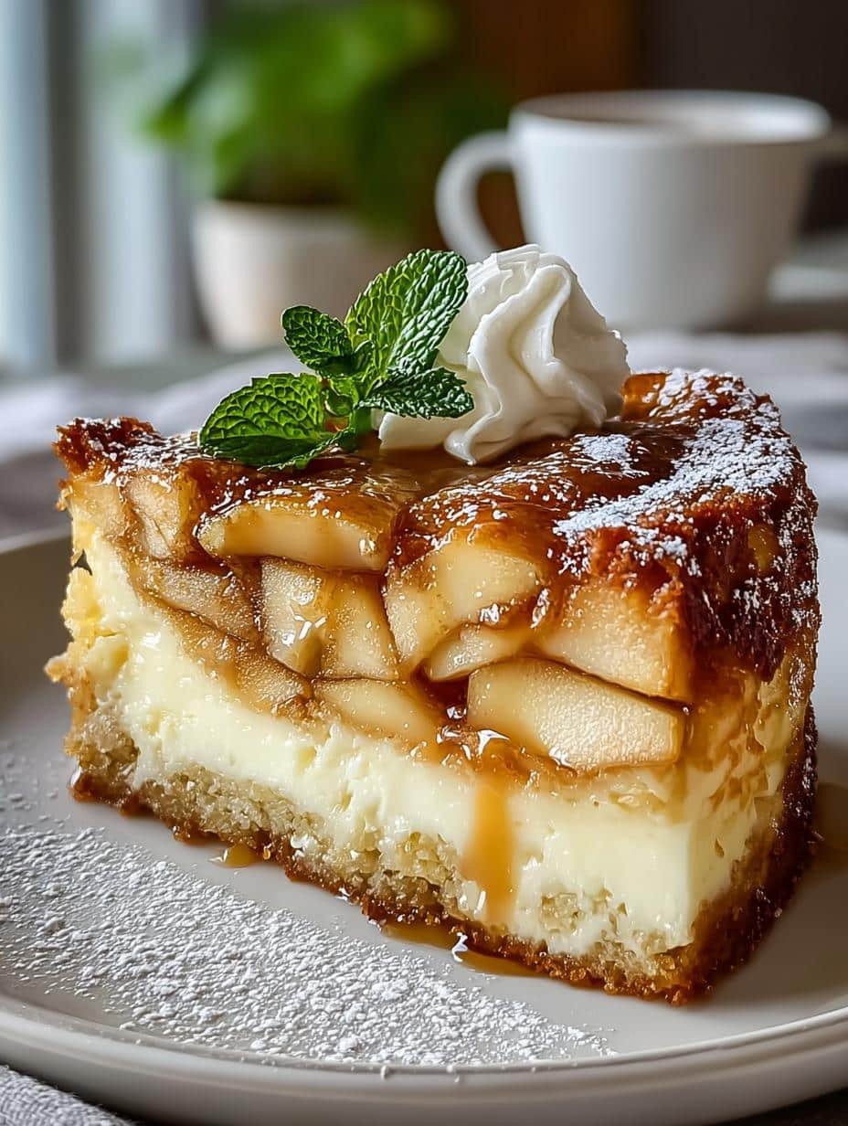 Maple Apple Ricotta Cake That Will Delight You - Maple Apple Ricotta Cake - additional detail