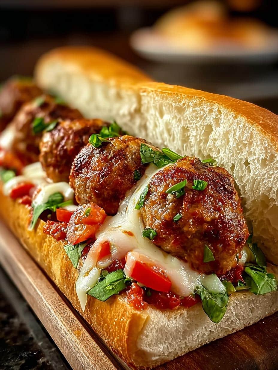 Ultimate Comfort Meatball Subs: Juicy and Satisfying - Meatball Subs - main visual representation