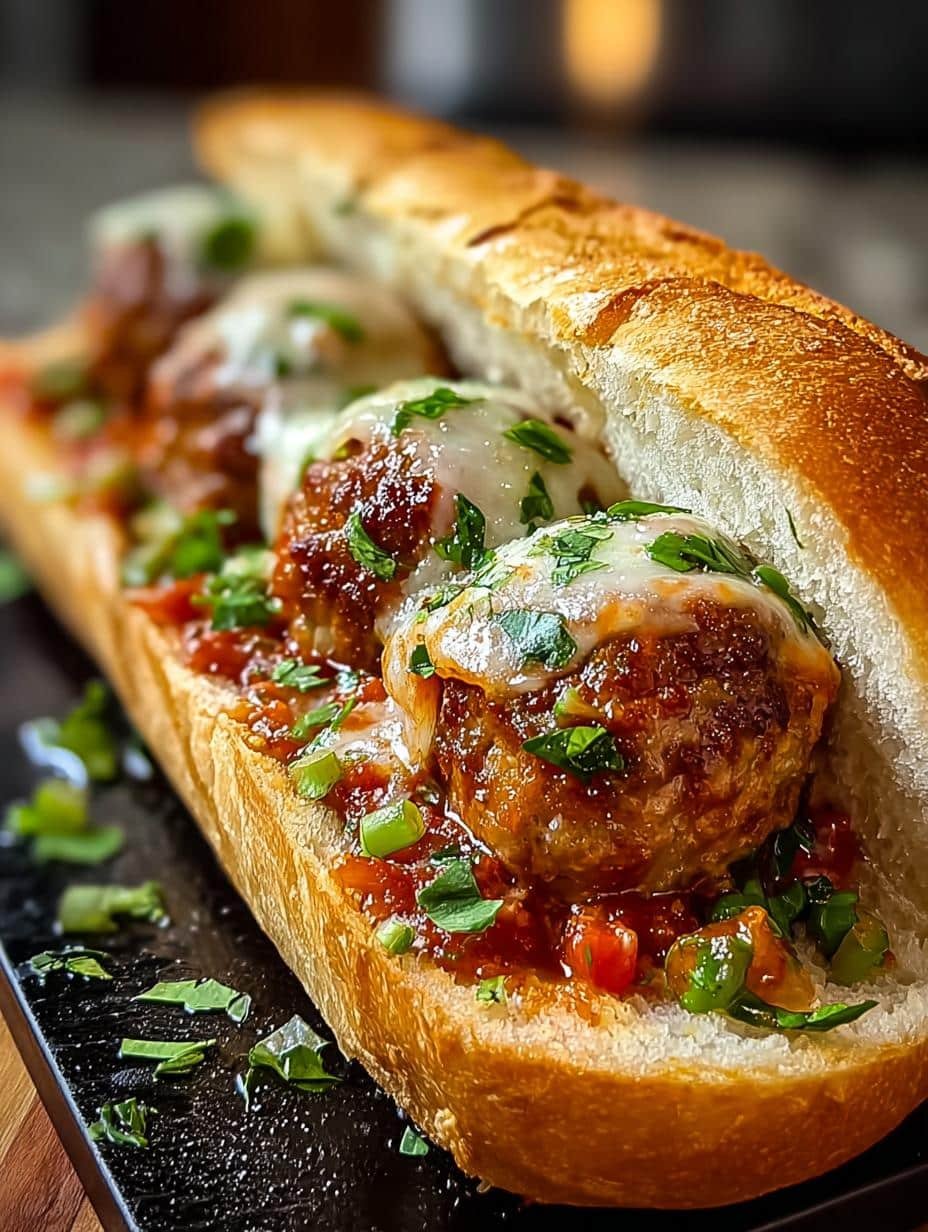 Ultimate Comfort Meatball Subs: Juicy and Satisfying - Meatball Subs - additional detail