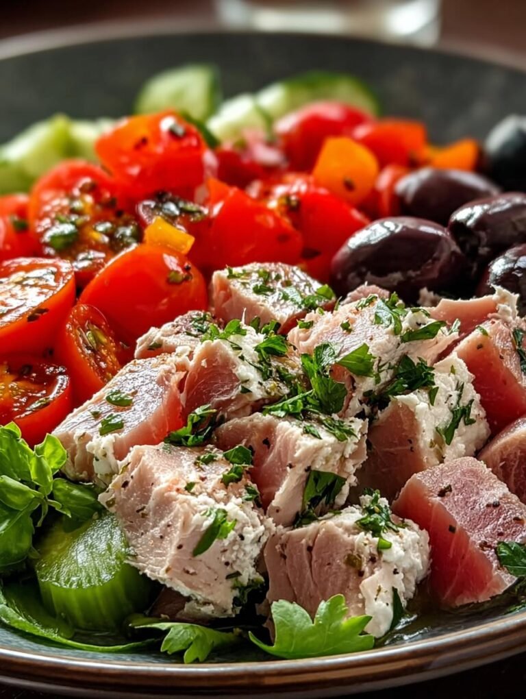 Mediterranean Tuna Salad