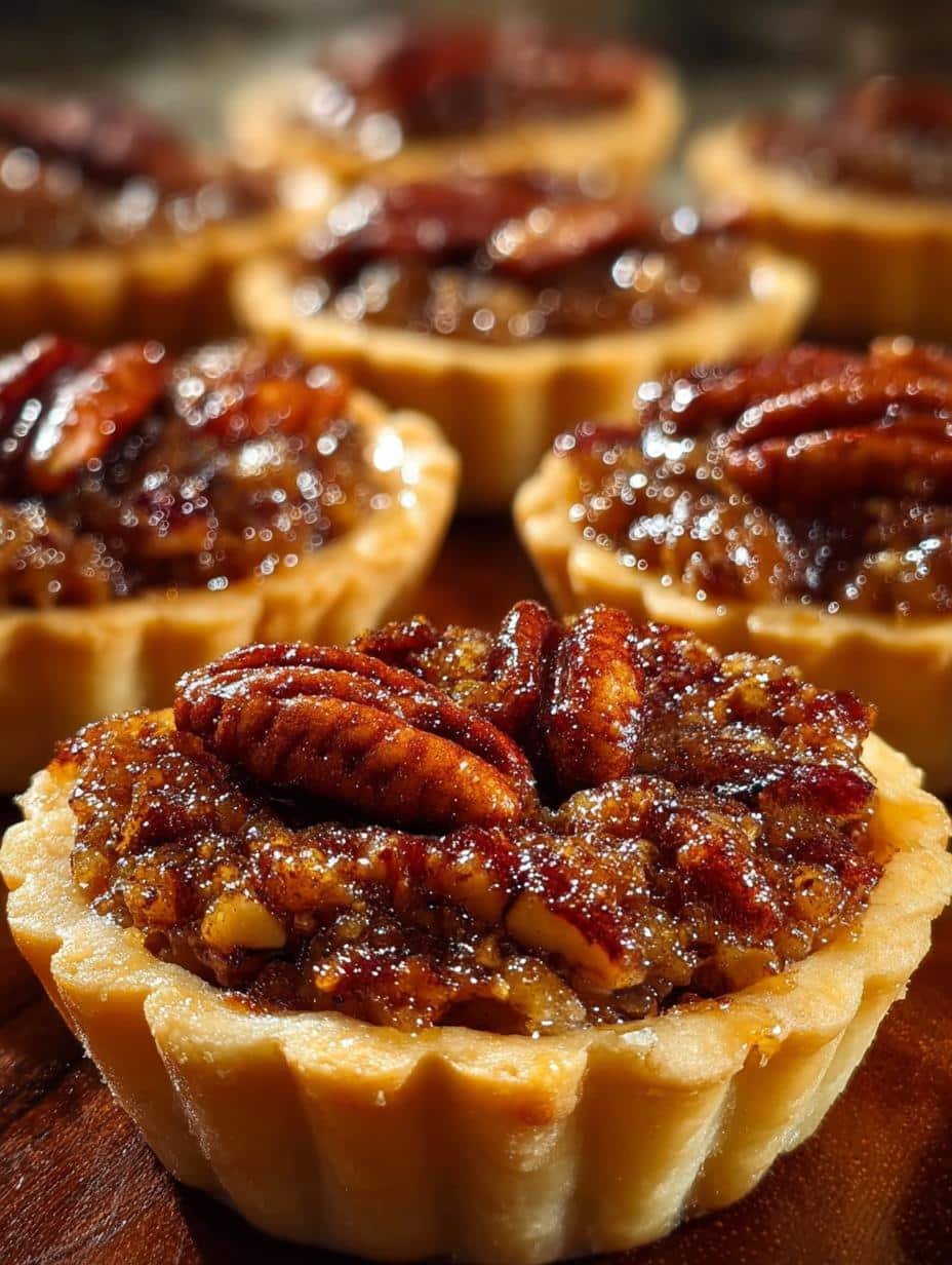 Old Fashioned Pecan Tassies: 36 Delightful Mini Tarts - Old Fashioned Pecan Tassies - main visual representation
