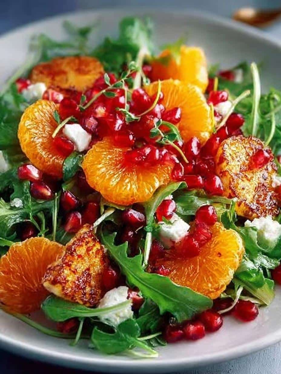 Delicious Orange Pomegranate Salad Recipe for Refreshing Taste - Orange Pomegranate Salad - additional detail