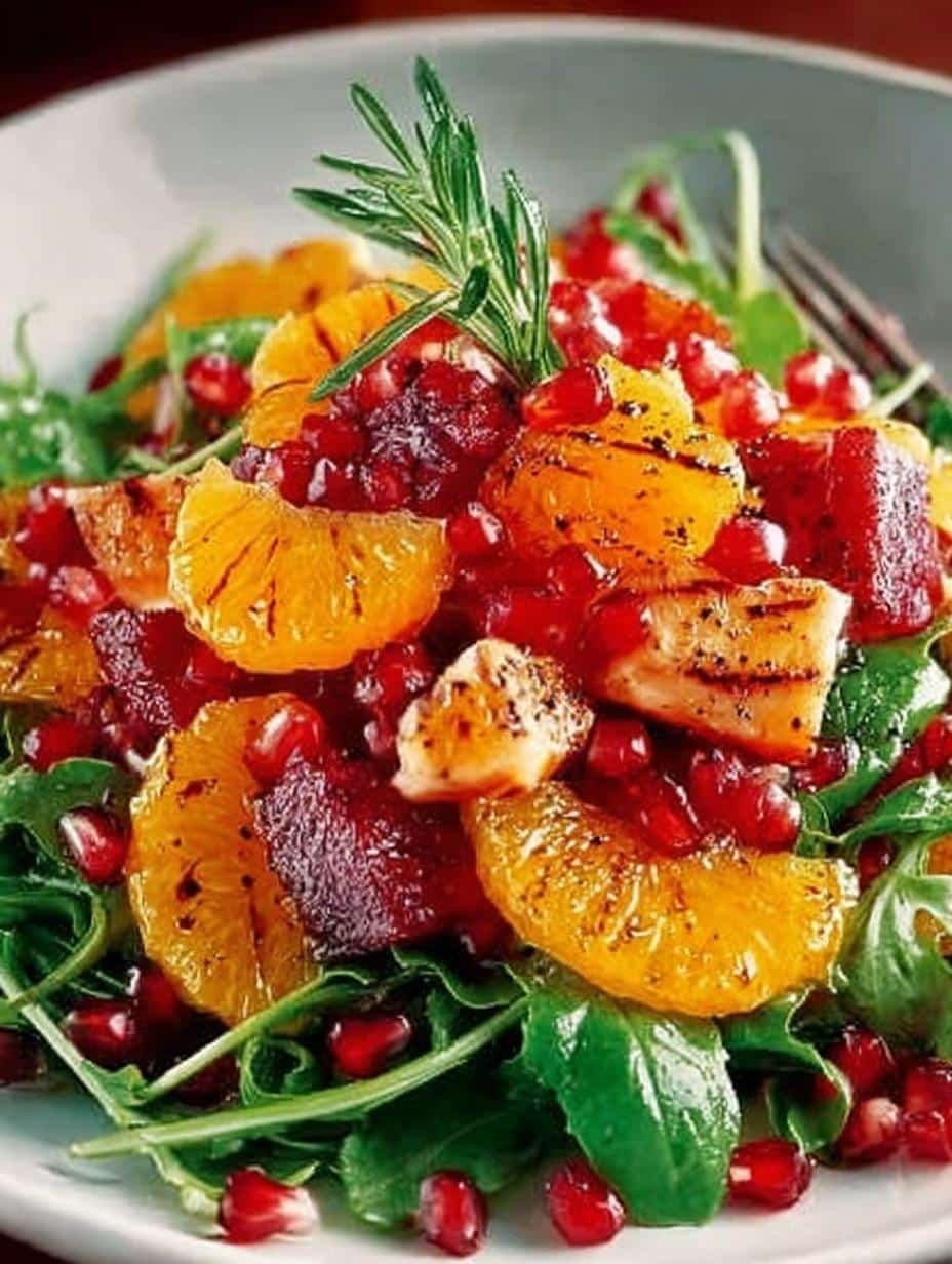 Orange Pomegranate Salad