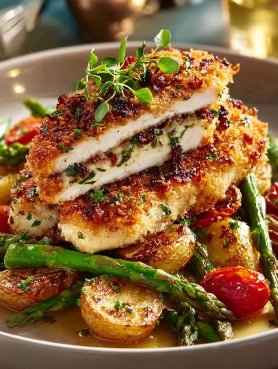 Parmesan Crusted Chicken Sheet