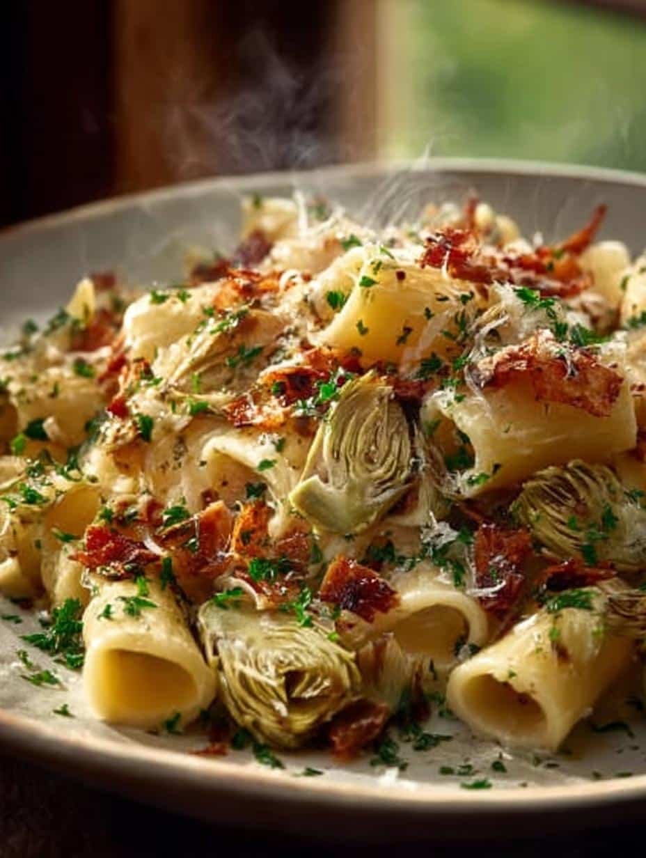 Pasta with Artichokes Youll