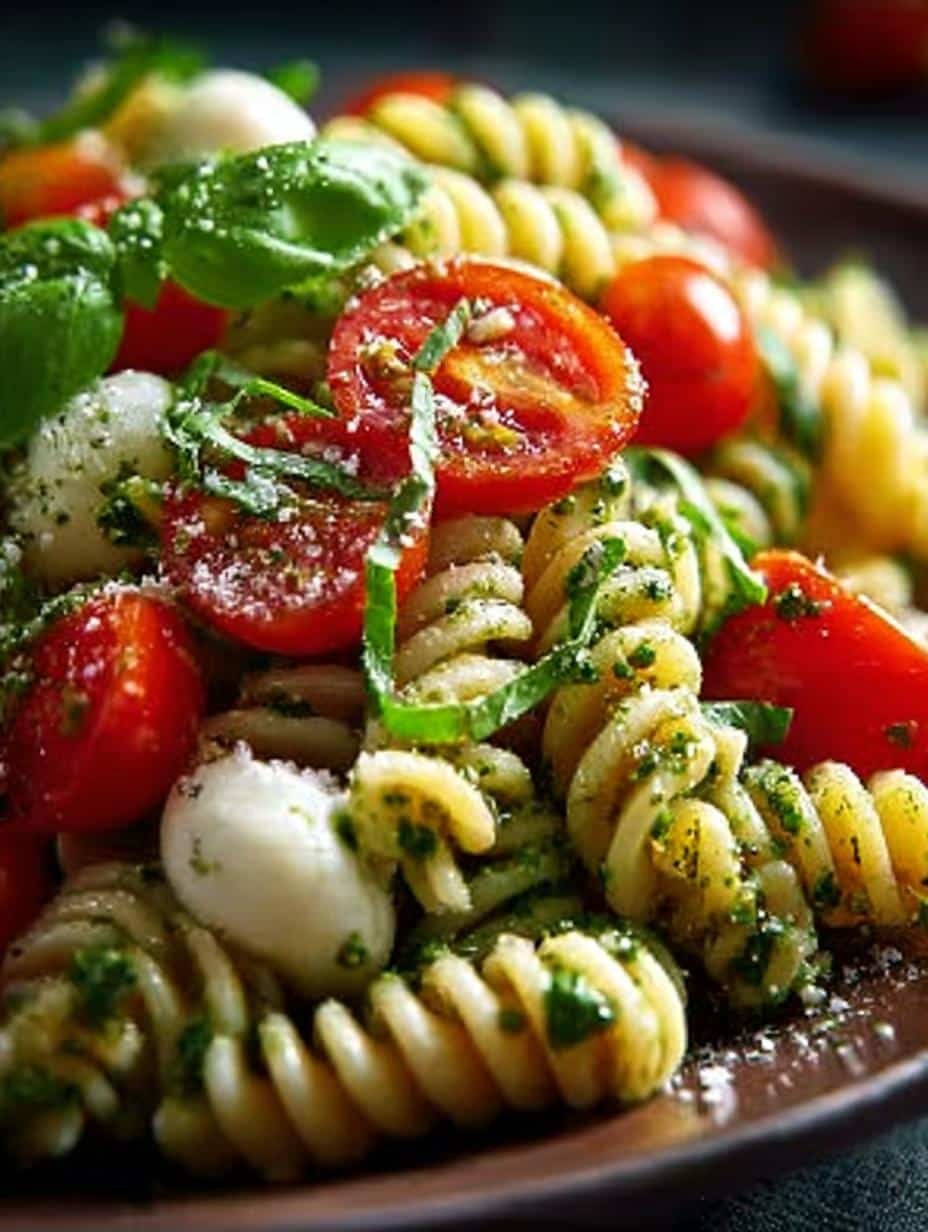 Pesto Pasta Salad Incredible