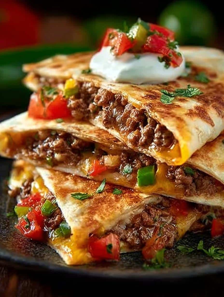 Delicious Picadillo Quesadillas: 7 Reasons to Love Them - Picadillo Quesadillas - additional detail
