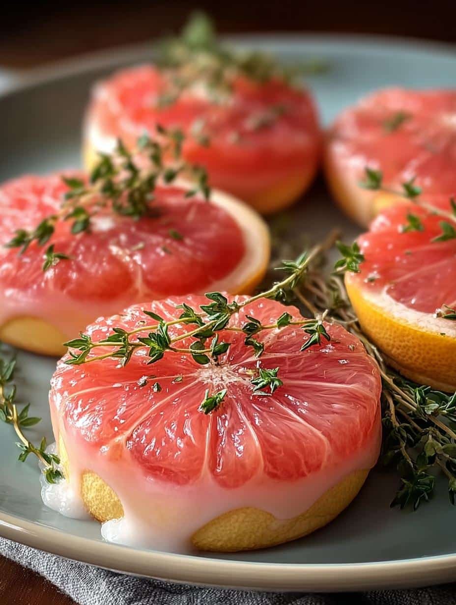 Pink Grapefruit Thyme Vegan