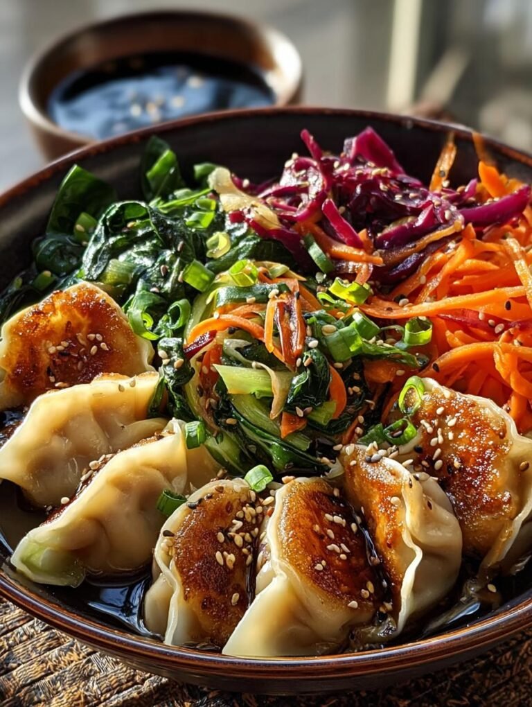 Potsticker Noodle Bowls