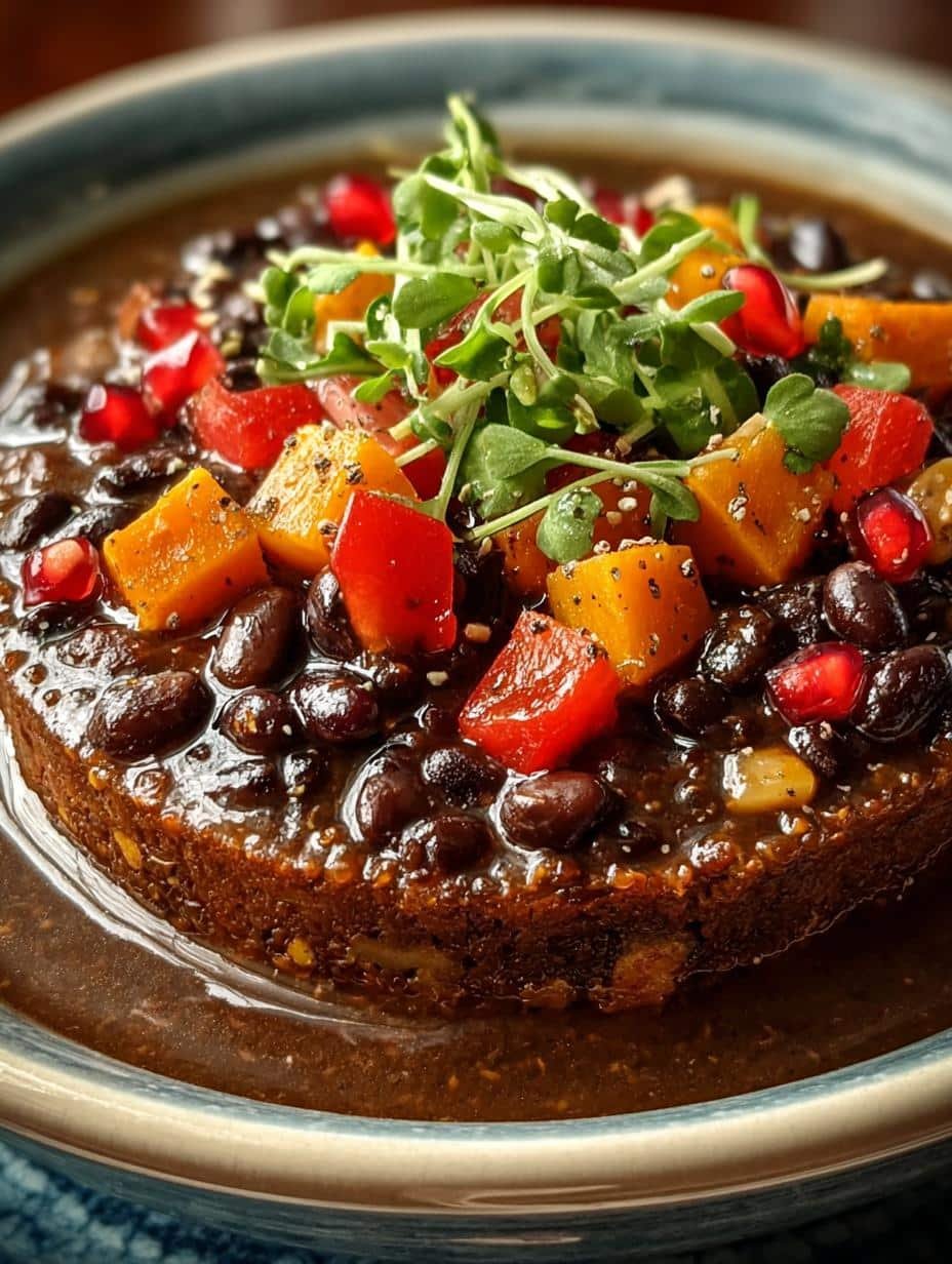 Protein Packed Black Bean Soup for Cozy Nights - Protein Packed Black Bean - main visual representation