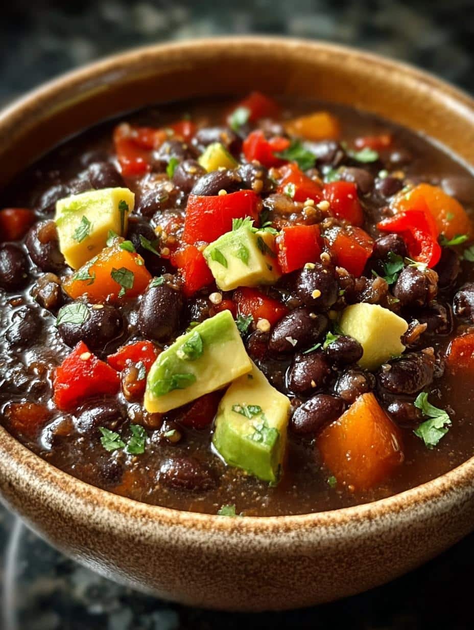 Protein Packed Black Bean