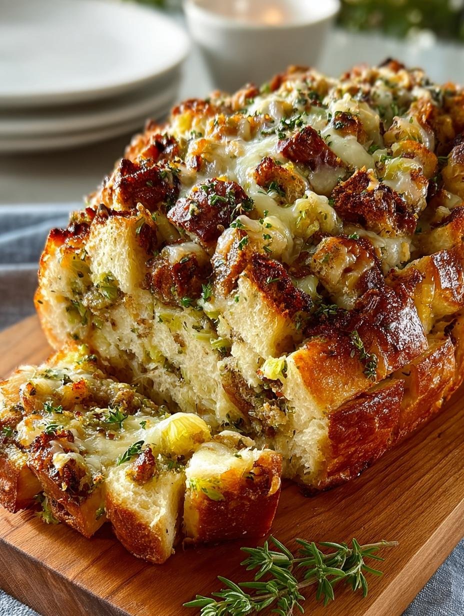 Pull Apart Stuffing Bread: 7 Reasons to Make It Today - Pull Apart Stuffing Bread - additional detail