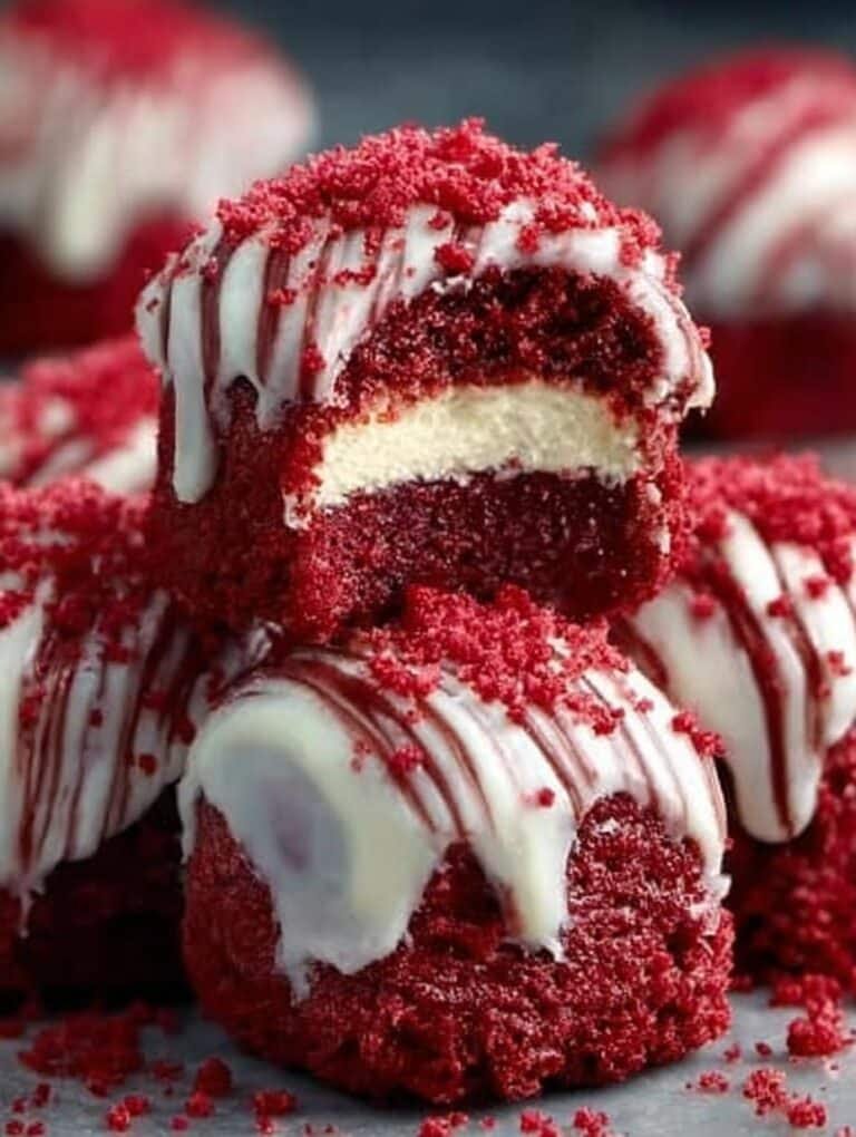 Red Velvet Cake Bites