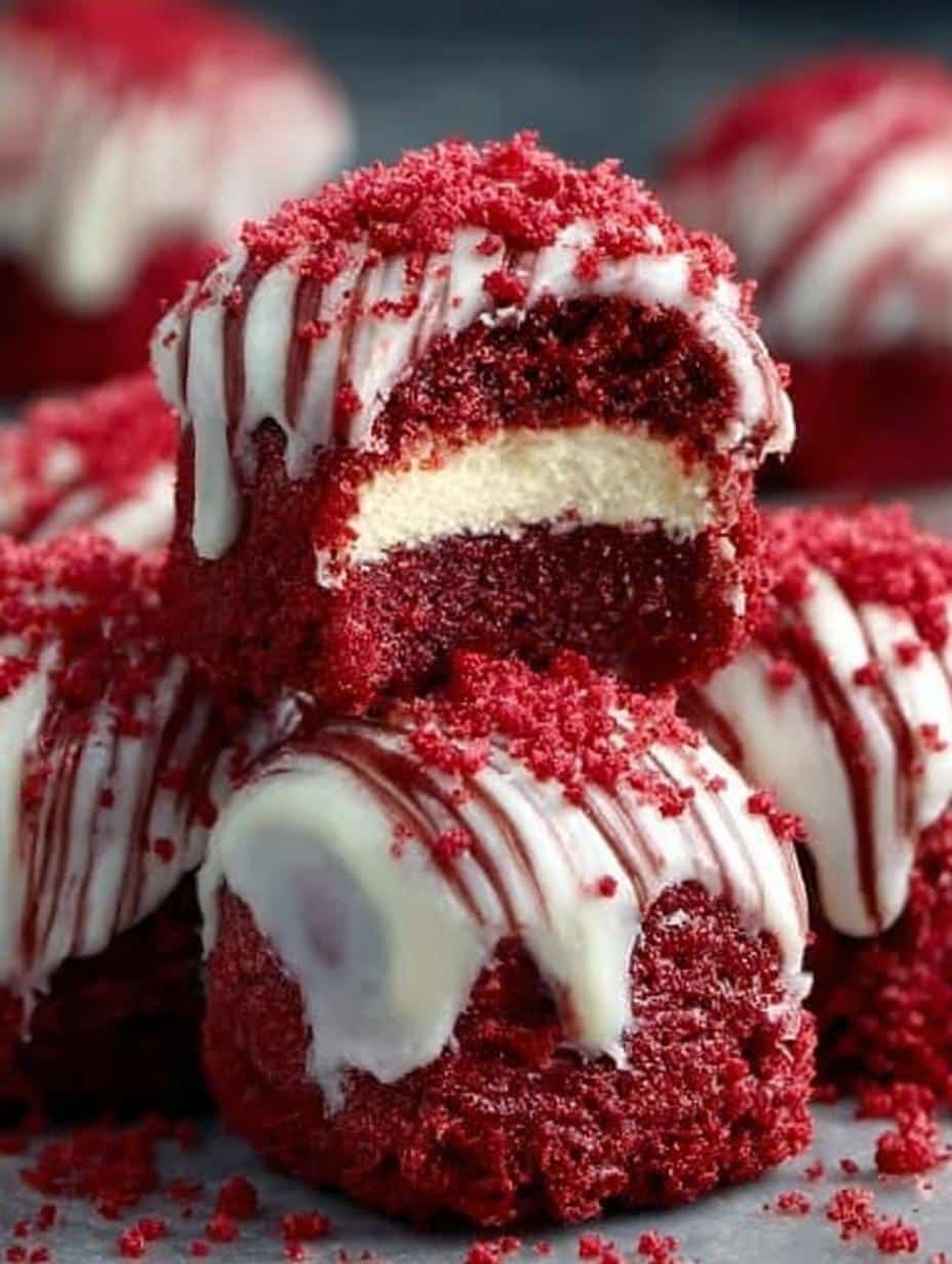 Red Velvet Cake Bites