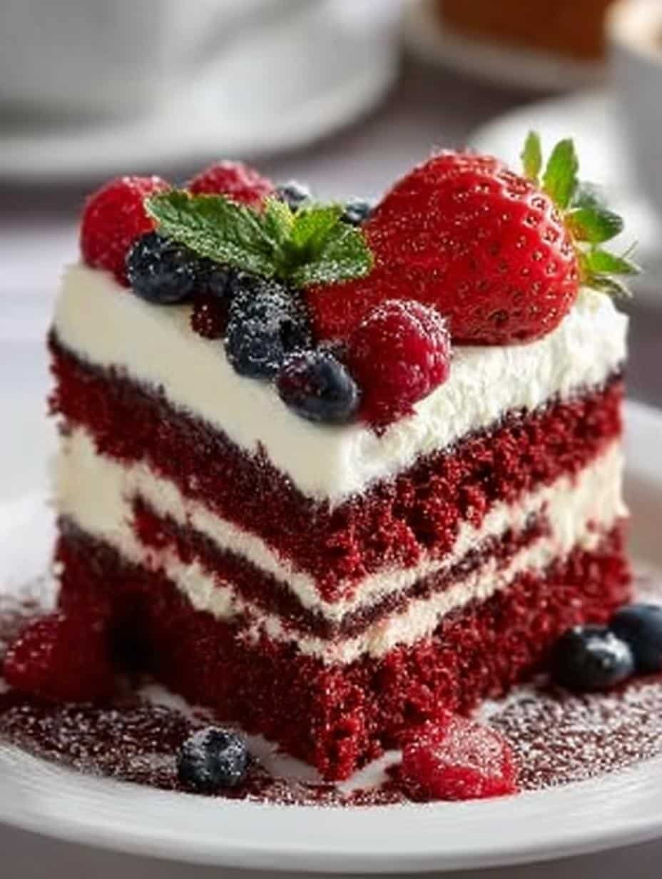 Classic Red Velvet Heart Cake: A Sweet Delight for Lovers - Red Velvet Heart Cake - additional detail