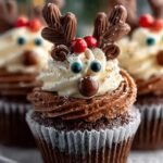 Reindeer Cupcakes For Holidays