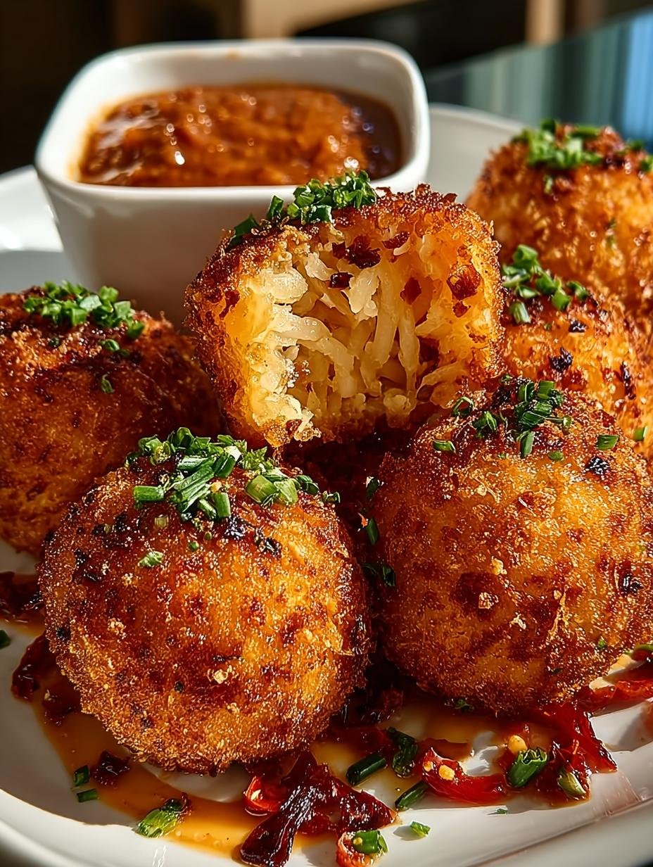 Crispy Reuben Balls with Spicy Dip You Must Try - Reuben Balls with Spicy - additional detail