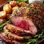 Roast Beef with Garlic