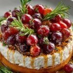 Roasted Grape Rosemary Feta