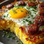 Sausage Hashbrown Breakfast Dish