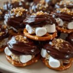 Smores Pretzel Bites Dessert
