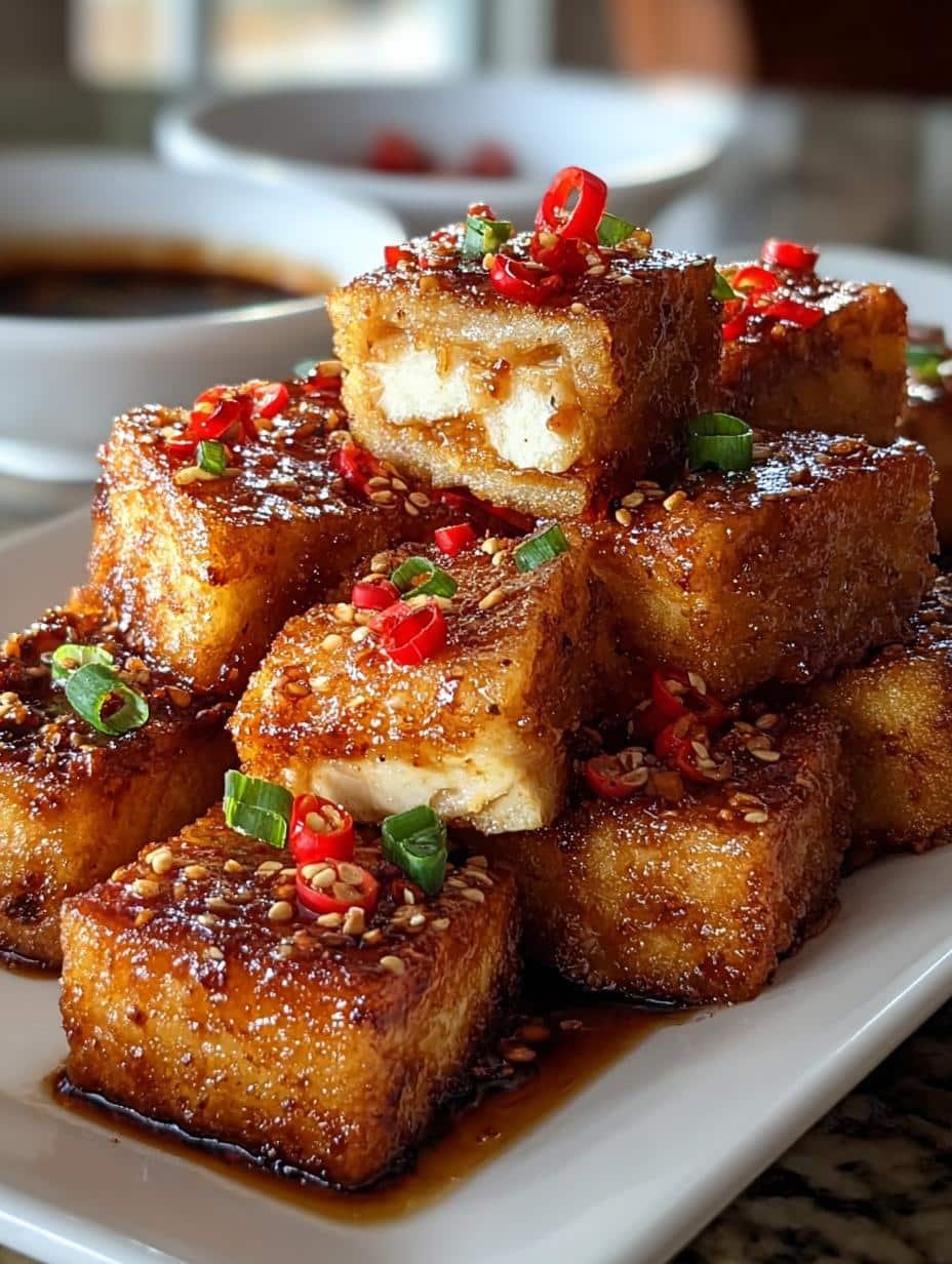 Spicy Chicken Fried Tofu: 7 Irresistible Comfort Food Recipes - Spicy Chicken Fried Tofu - additional detail
