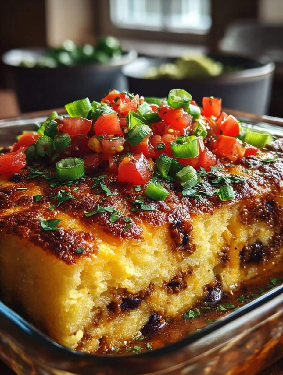 Delicious Spicy Taco Polenta Bake for Ultimate Comfort - Spicy Taco Polenta Bake - main visual representation