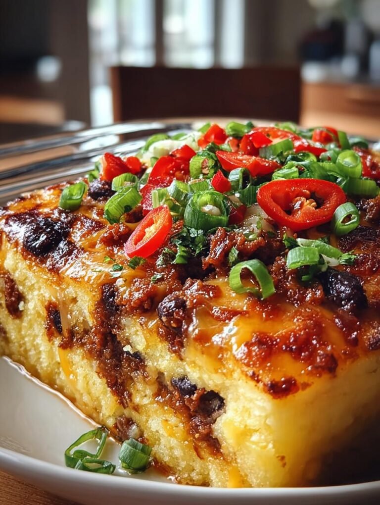Spicy Taco Polenta Bake