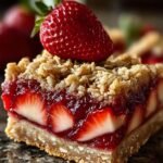 Strawberry Oatmeal Bars