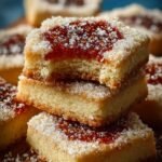Sugar Plum Shortbread Cookies