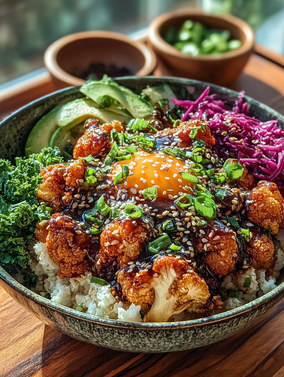 Savory Teriyaki Cauliflower Power Bowls for Dinner - Teriyaki Cauliflower Power Bowls - additional detail