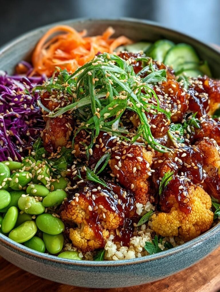 Teriyaki Cauliflower Power Bowls