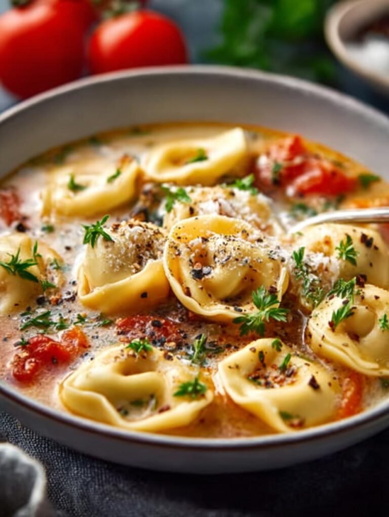 Tortellini Soup Incredible For