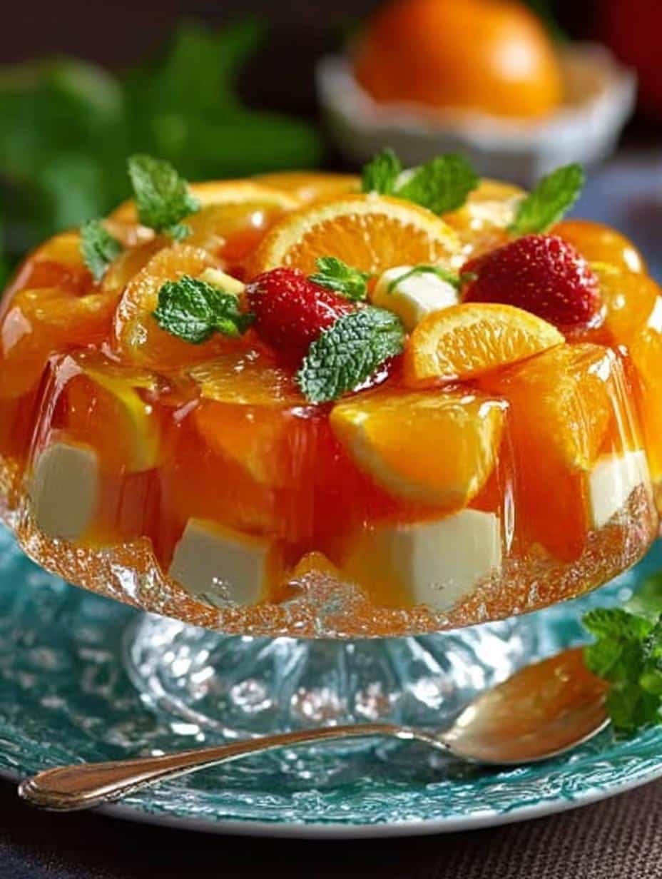 Tropical Orange Jello Salad