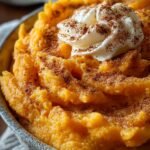 Vanilla Whipped Sweet Potatoes