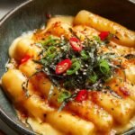 Vegan Cheese Tteokbokki