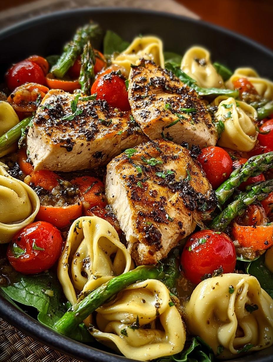 Warm Balsamic Chicken Tortellini: 7 Savory Secrets - Warm Balsamic Chicken Tortellini - additional detail