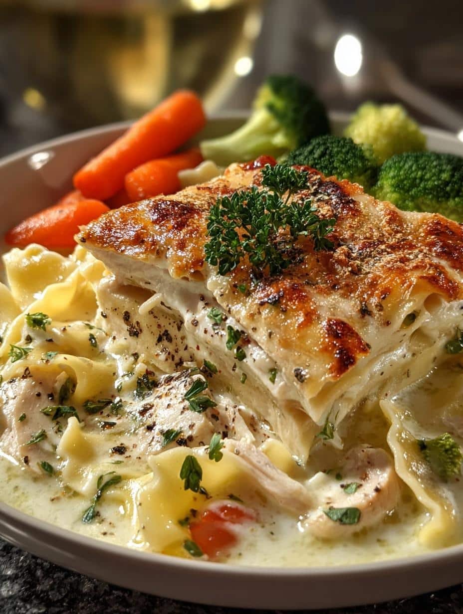 White Chicken Lasagna Soup: 6 Comforting Steps to Delight - White Chicken Lasagna Soup - main visual representation