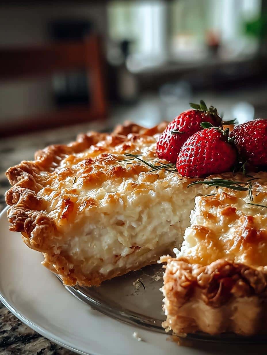 Delicious White Christmas Pie: A Festive Holiday Delight - White Christmas Pie - additional detail