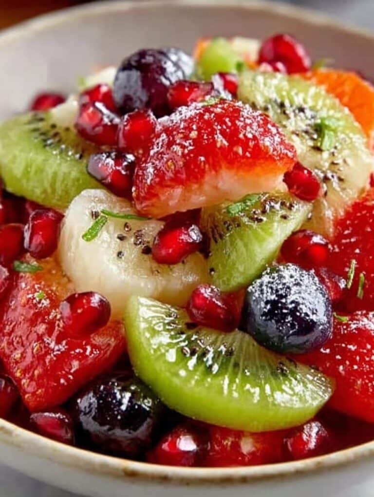 Winter Fruit Salad For