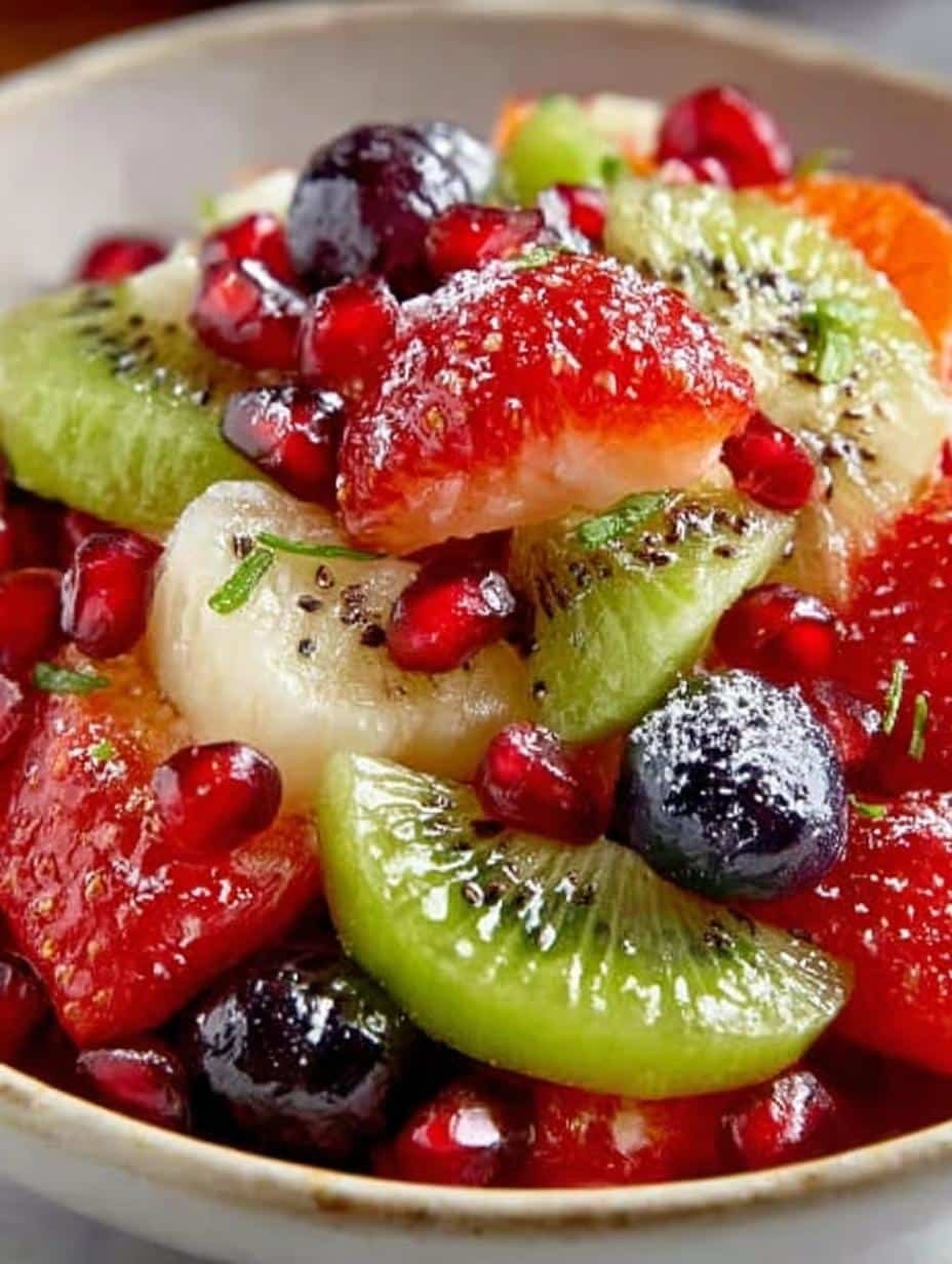Winter Fruit Salad For