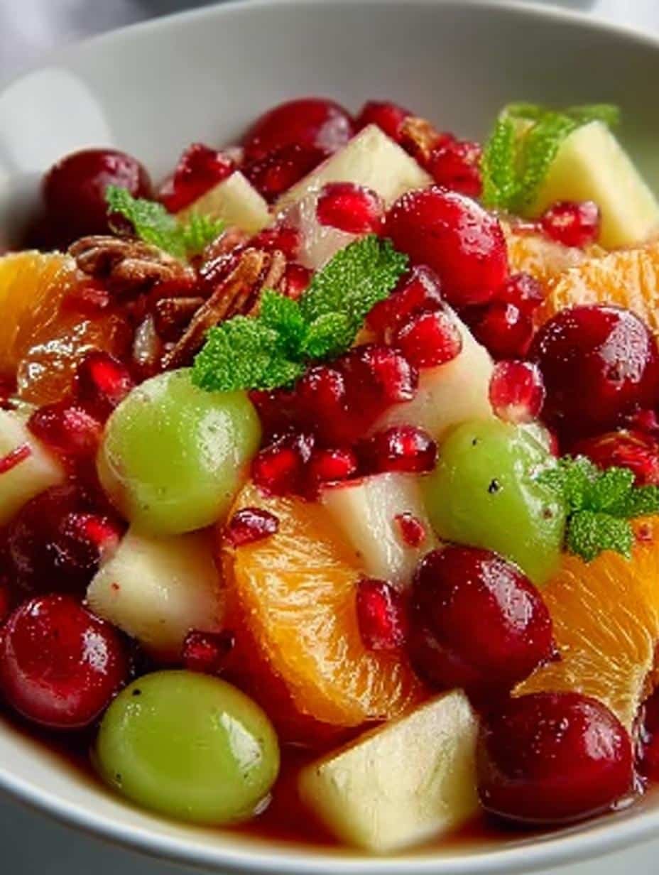Delicious Winter Fruit Salad with Simple Ingredients - Winter Fruit Salad with - additional detail