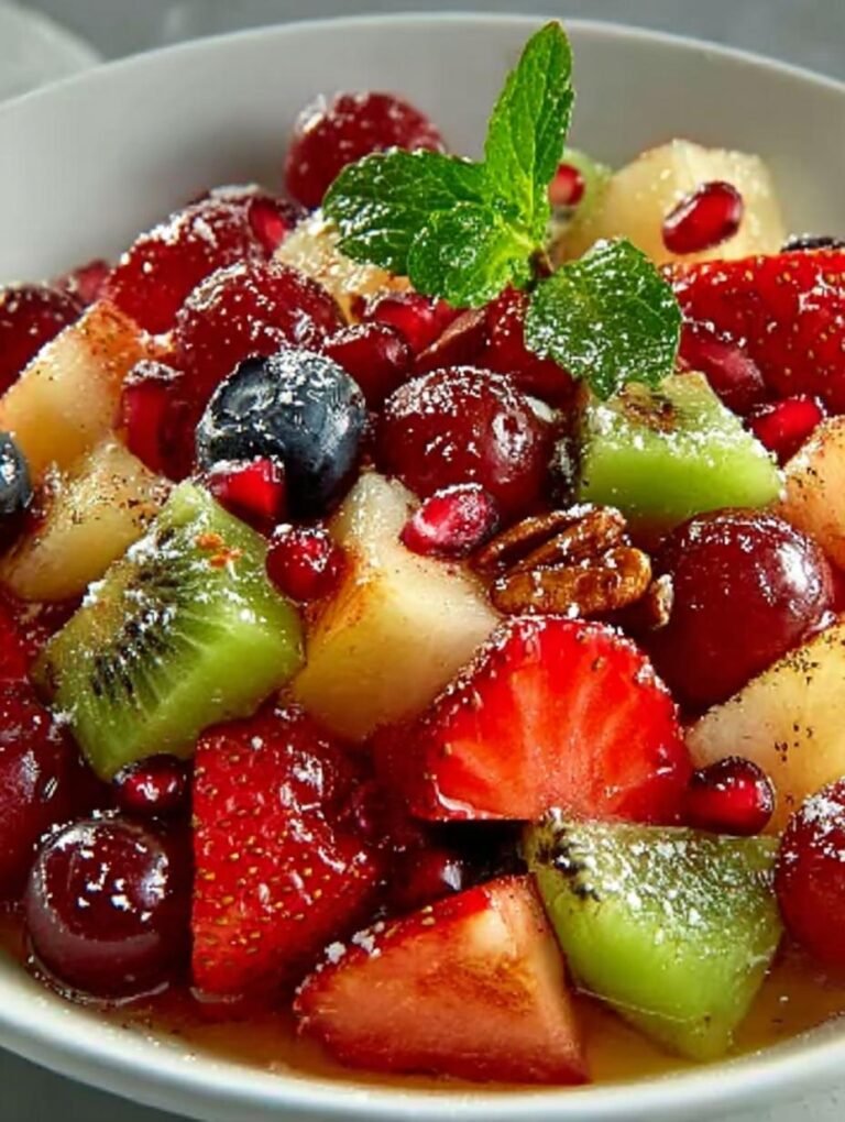 Winter Fruit Salad with