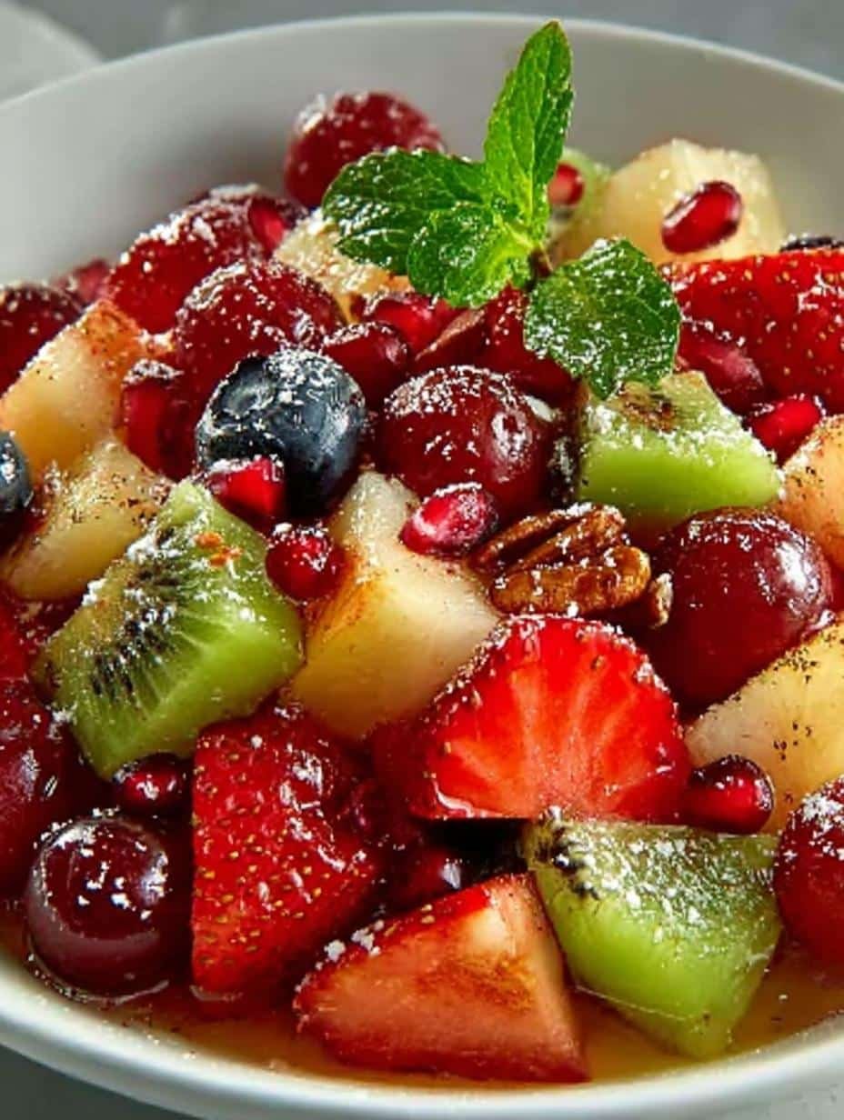 Winter Fruit Salad with