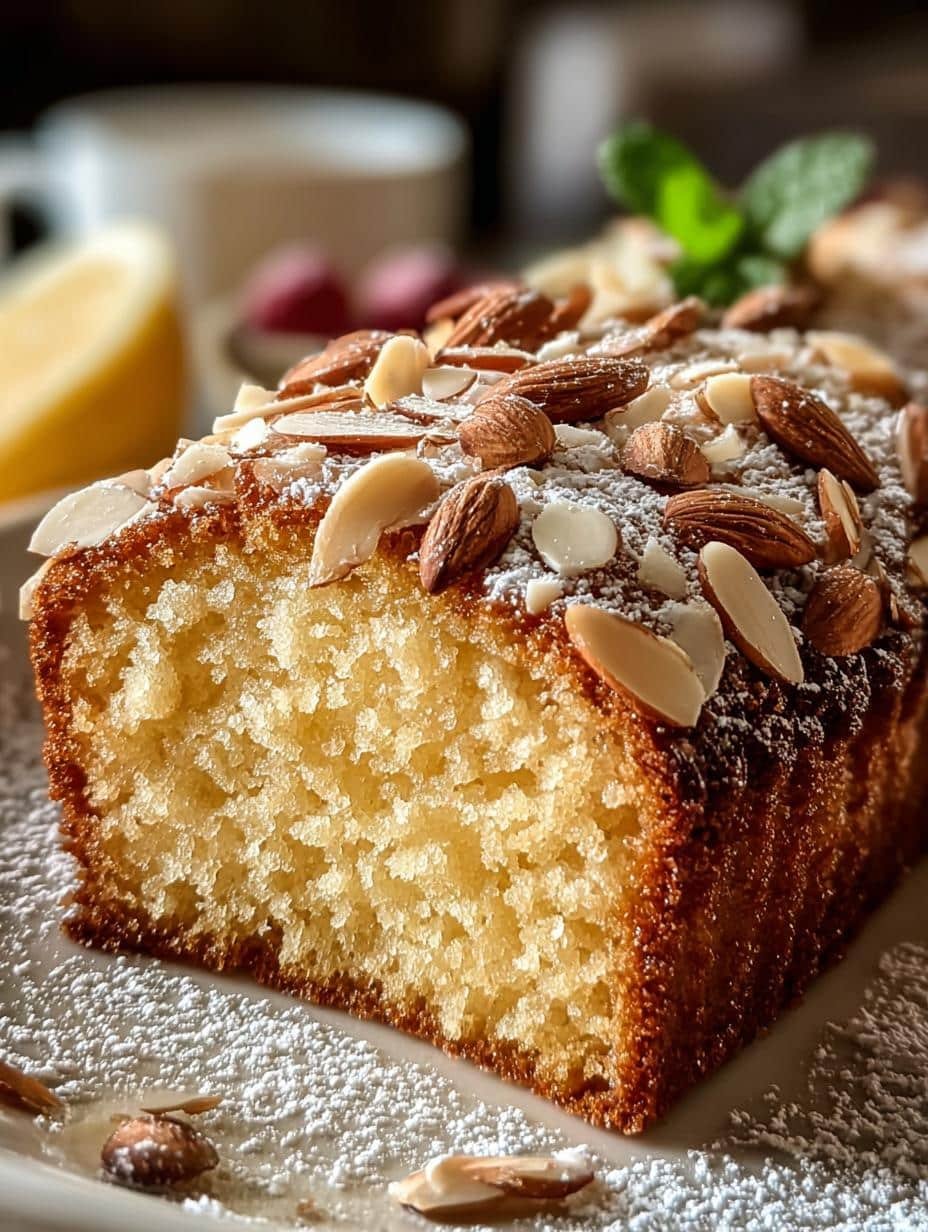 Irresistibly Moist Almond Pound Cake for Ultimate Comfort - Almond Pound Cake - main visual representation