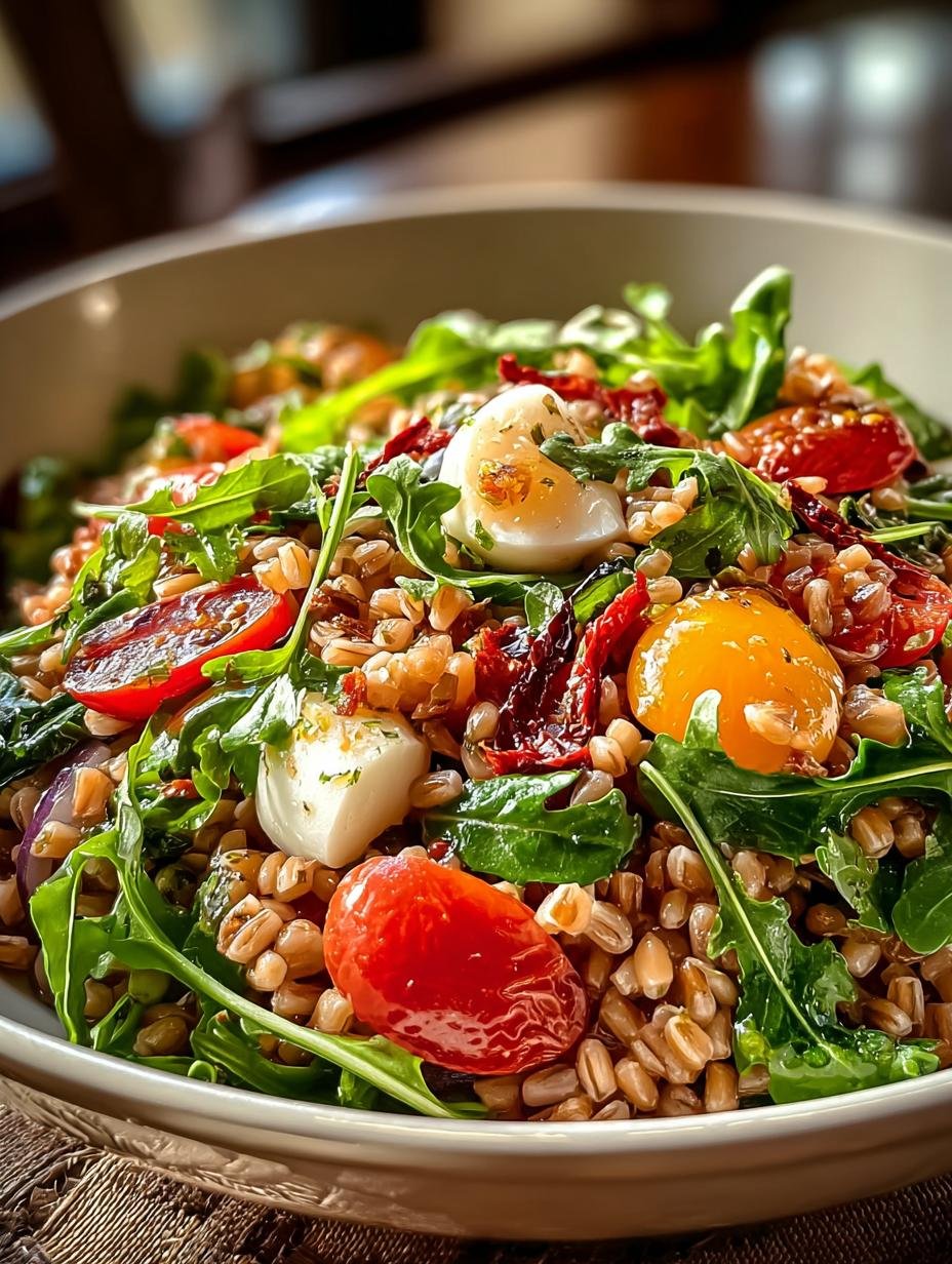 Antipasto Farro Salad with